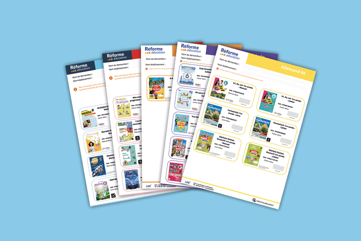 Rentrée 2025 : simplifiez vos choix et commandes de manuels scolaires avec LDE